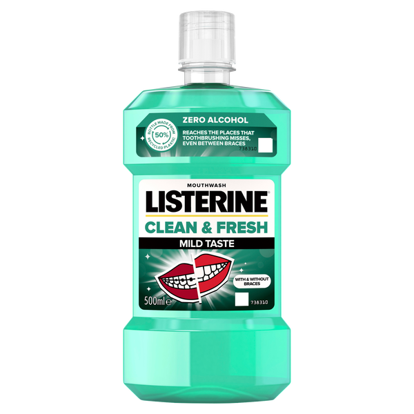 Listerine Clean & Fresh apă de gură 500ml