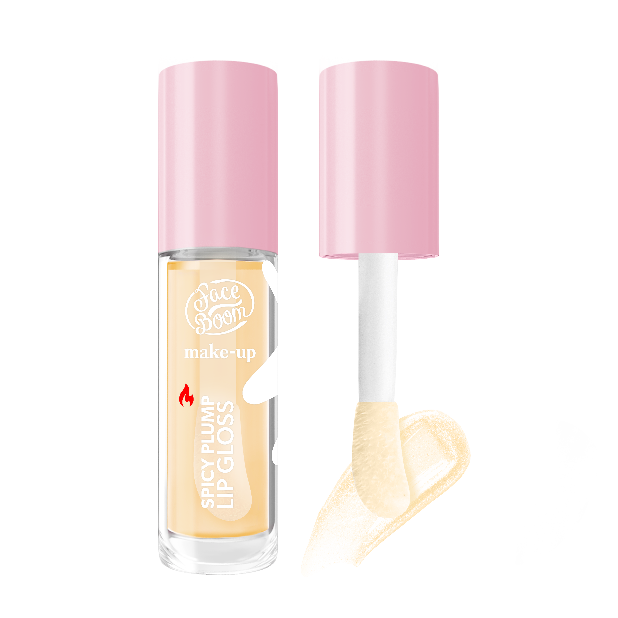 Gloss de buze Faceboom Spicy Plump 01 Ginger Kiss
