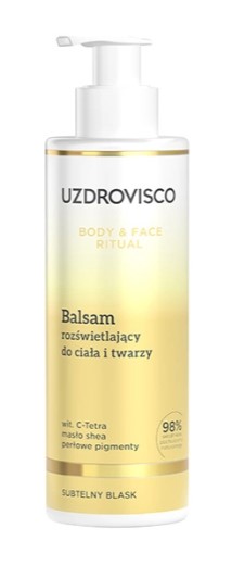Uzdrovisco Body & Face Ritual Loțiune iluminatoare 200ml