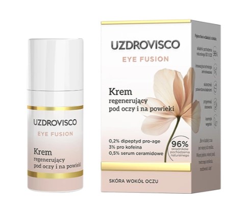 Uzdrovisco Eye Fusion Cremă regenerantă pentru ochi și pleoape 15ml