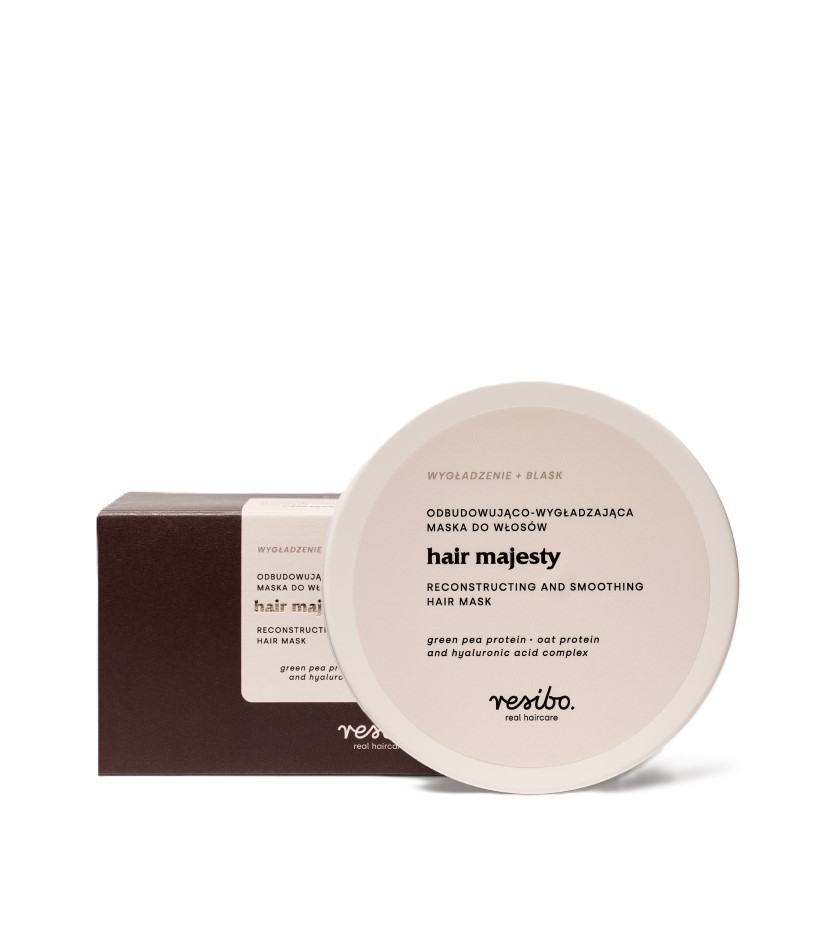 Resibo Hair Majesty Mască de păr reparatoare și calmantă 175ml