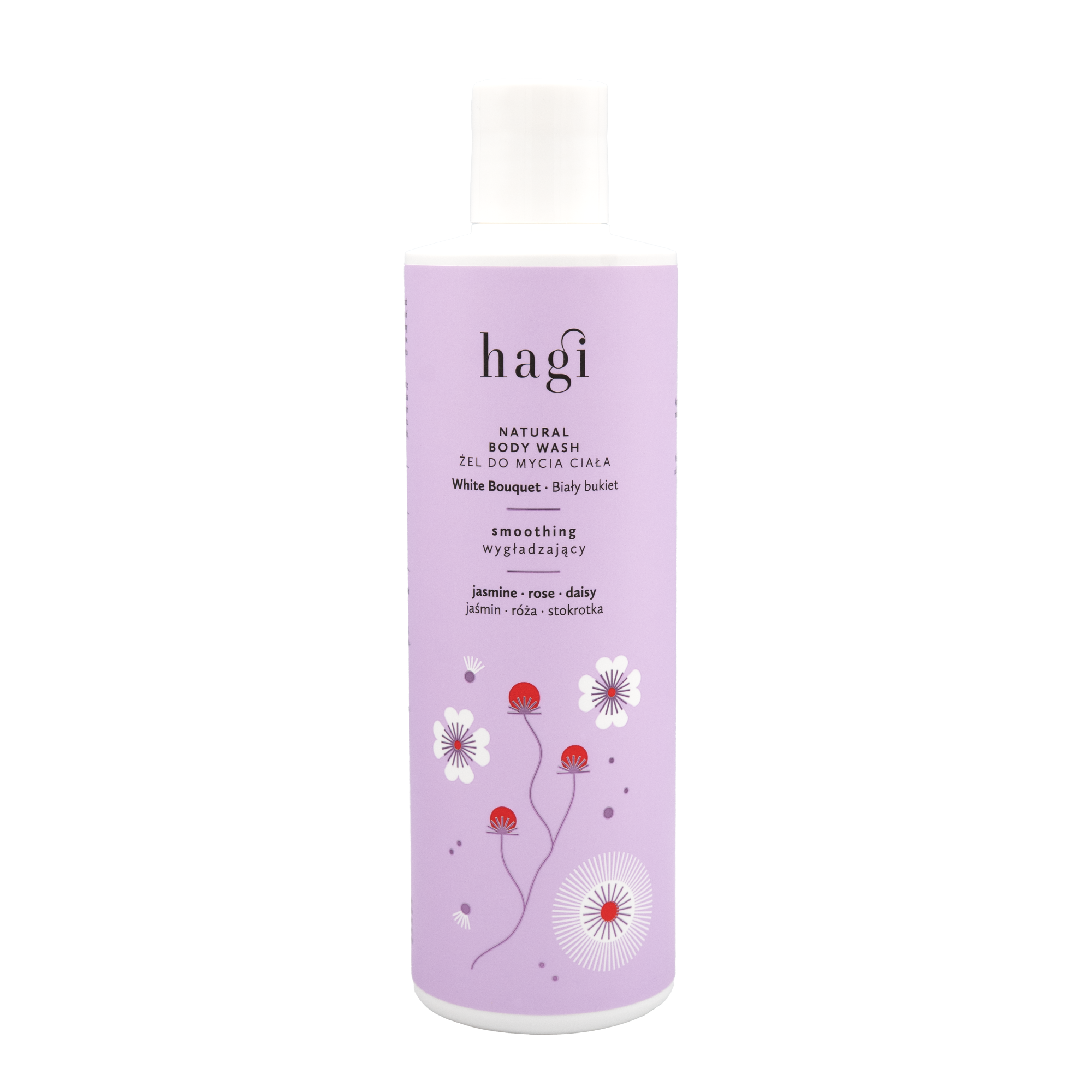 Gel de spălare a corpului Hagi Smoothing White Bouquet 300ml