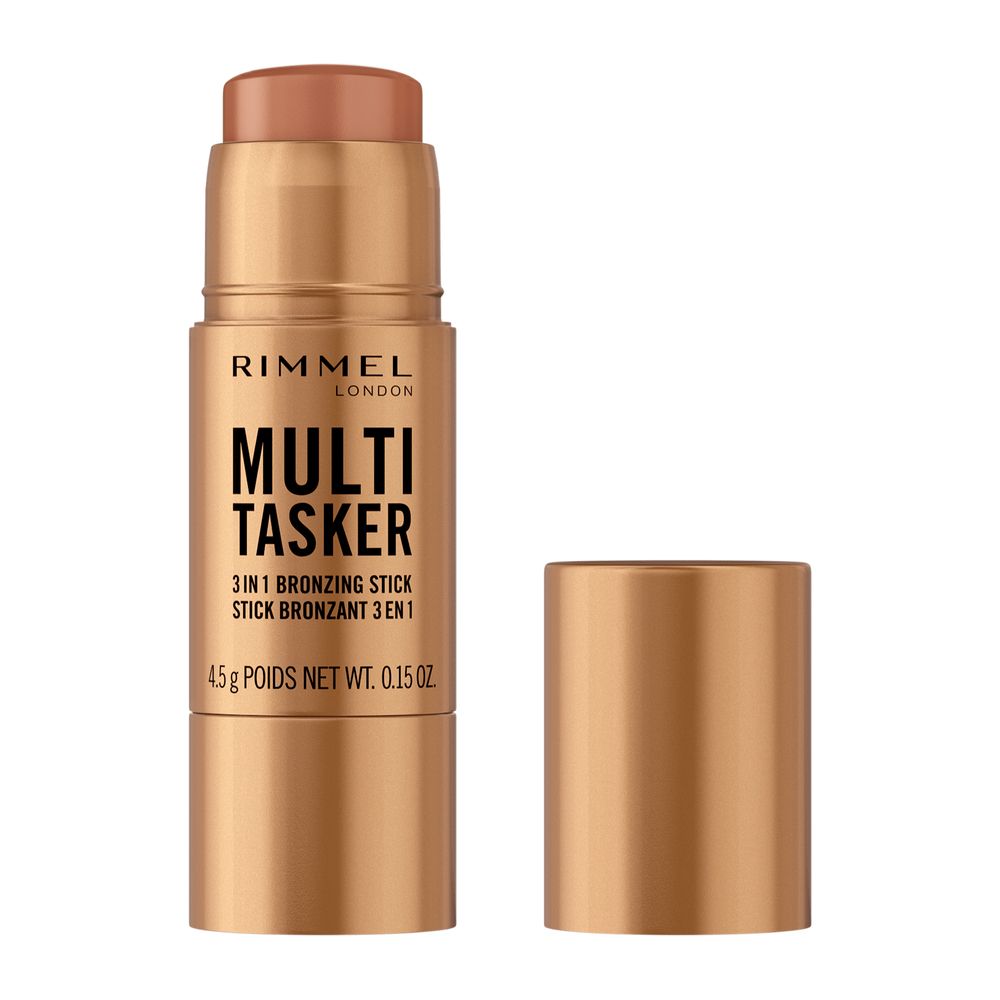 Rimmel Multi Tasker Bronzer Stick 3 în 1 002 Mediu