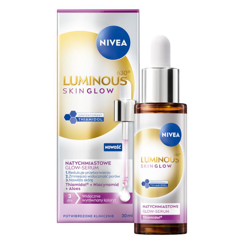 NIVEA Luminous 630 Skin Glow Serum instant de strălucire 30ml