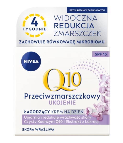 NIVEA Q10 Soothing Day Cream SPF15 50ml