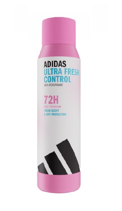 ADIDAS Ultra Fresh Control 72H Spray antiperspirant pentru femei 150ml