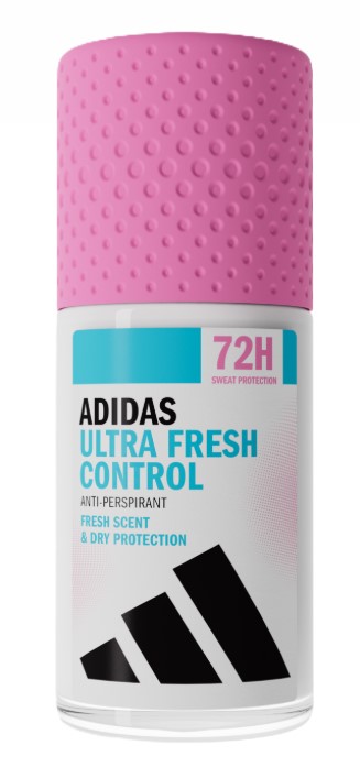 ADIDAS Ultra Fresh Control 72H Antiperspirant Roll-on pentru femei 50ml