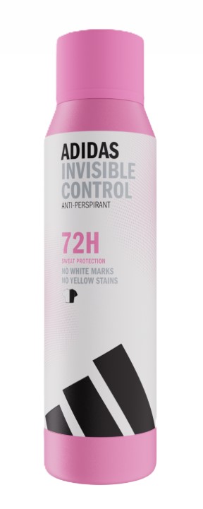 ADIDAS Invisible Control 72H Spray antiperspirant pentru femei 250ml