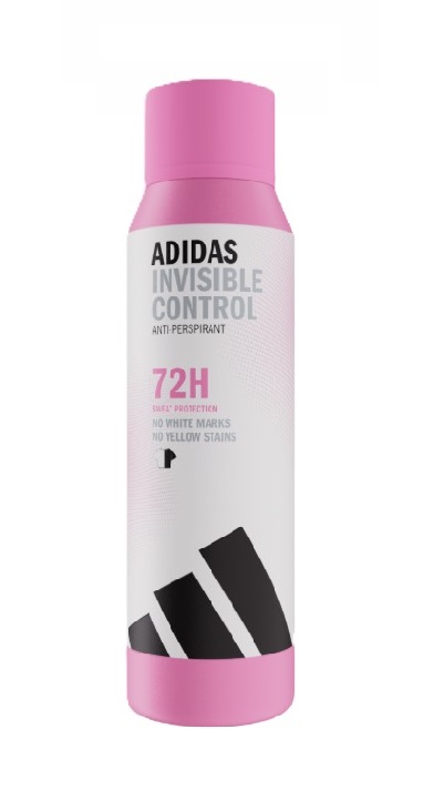 ADIDAS Invisible Control 72H Spray antiperspirant pentru femei 150ml