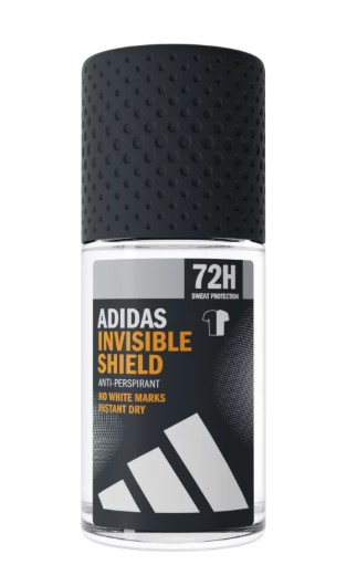 ADIDAS Invisible Shield Antiperspirant Roll-on pentru bărbați 50ml