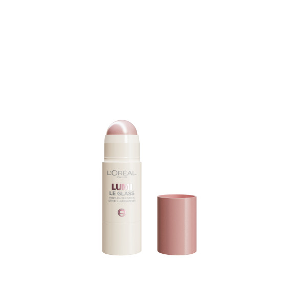Loreal Lumi Le Glass Highlighter Stick 620 roz balet