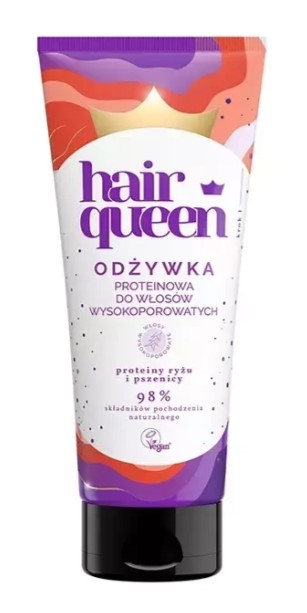 Hair Queen Balsam cu proteine pentru păr foarte poros 200ml