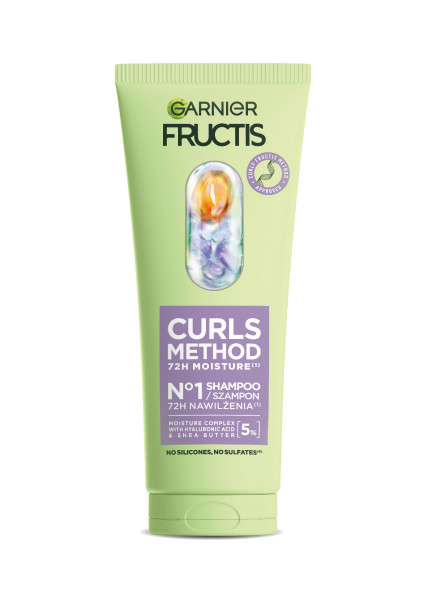 Garnier Fructis Curls Method Șampon de umplere cu umezeală 200ml