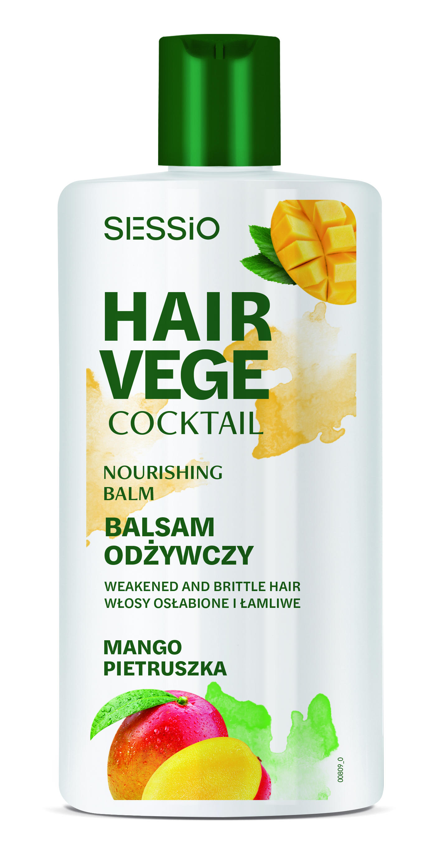 Sessio Hair Vege Cocktail Balsam hrănitor Mango Pătrunjel 300g