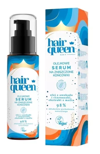 Hair Queen Oil Serum pentru membrele deteriorate 80ml