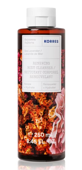Gel de duș cu lavandă de mare KORRES 250ml