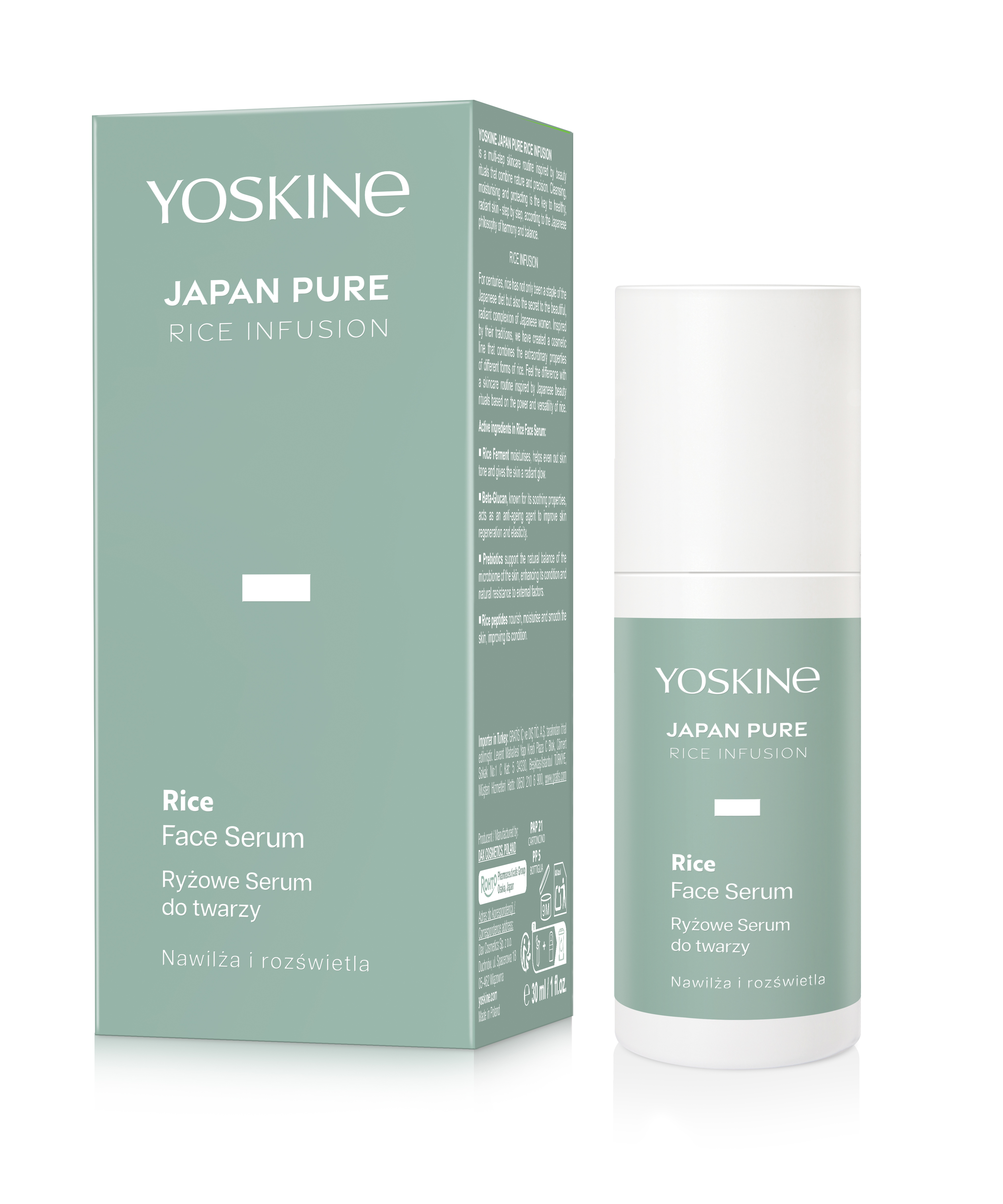 YOSKINE Japonia Pure Rice Infusion Face Serum 30ml