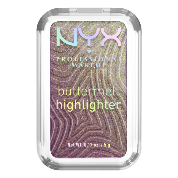 NYX Professional Makeup Buttermelt Highlighter 45 Butta în negru