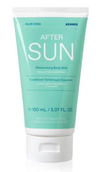 KORRES Lapte hidratant după plajă cu Aloe Vera 150ml