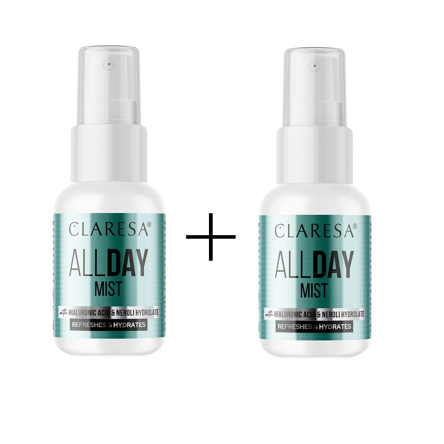 Claresa All Day Mist Balsam de față hidratant și răcoritor 1+1