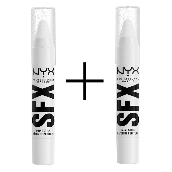NYX Professional Makeup SFX Stick colorant pentru față și corp Giving Ghost 1+1