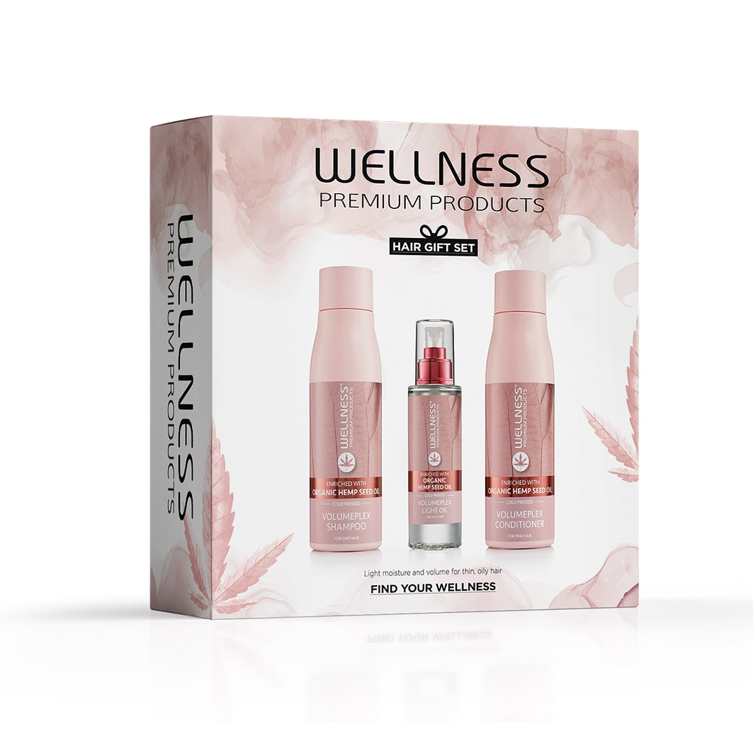 Kit de îngrijire a părului subțire Wellness Volumeplex