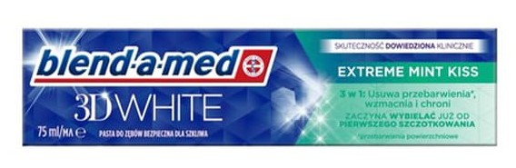 Blend-a-med 3D White pastă de dinți Extreme Mint Kiss 75ml
