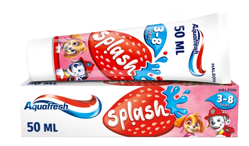 Aquafresh Splash pastă de dinți pentru copii 3-8 ani 50ml