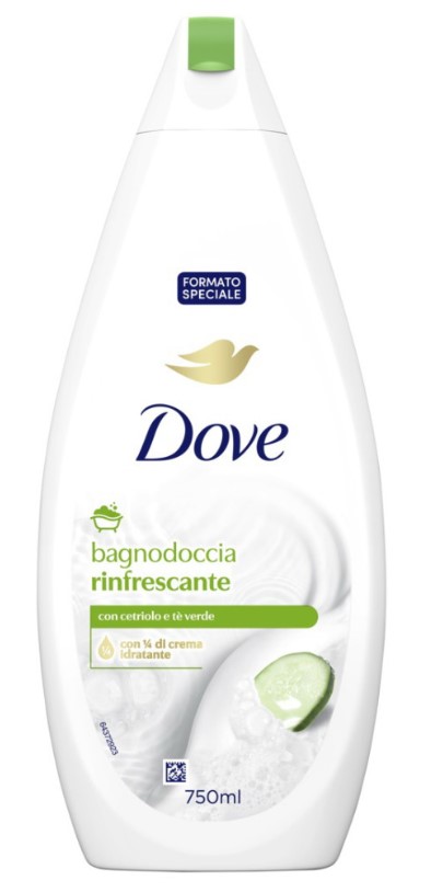 Dove Płyn do Kąpieli Ogórek i Zielona Herbatą 750ml