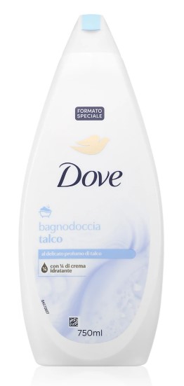 Loțiune de baie Dove Talco 750ml