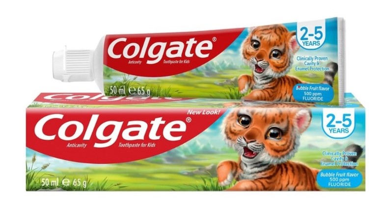 Pasta de dinți Colgate pentru copii 2-5 ani 50ml