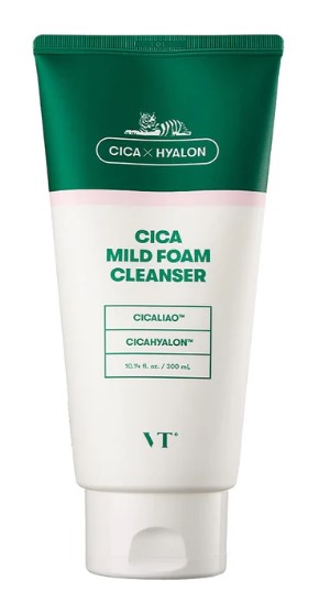 VT Cosmetics Cica x Hyalon spumă de spălare a feței 300ml