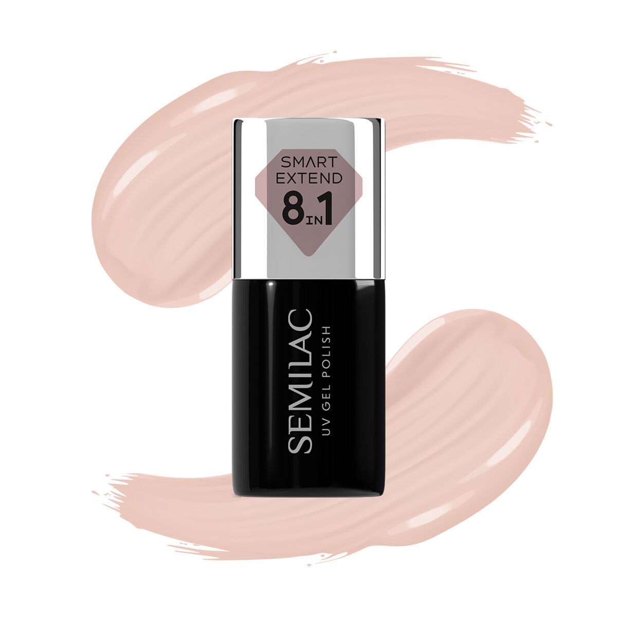 Semilac Smart Extend 8in1 Hybrid Varnish 816 Pale Nude