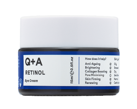 Q+A Retinol Cremă de ochi cu retinol 15ml