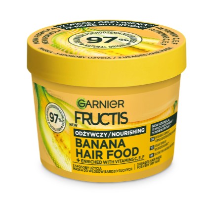 Garnier Fructis Banana Banana Hair Food Mask 400ml