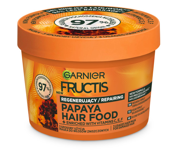 Garnier Fructis Hair Food Papaya Mask 400ml
