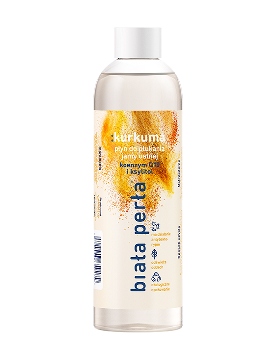 White Pearl clătire orală Turmeric 250ml