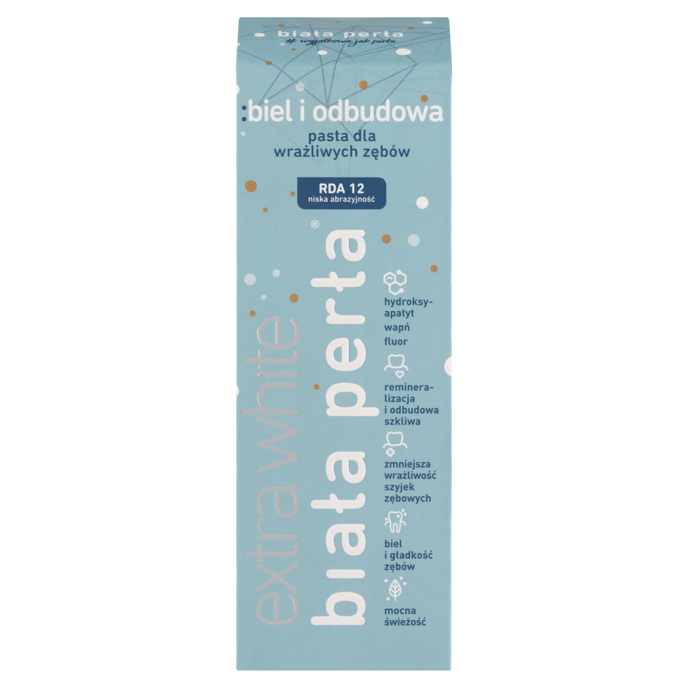 Pastă de dinți White Pearl Extra White Albire și restaurare 75ml