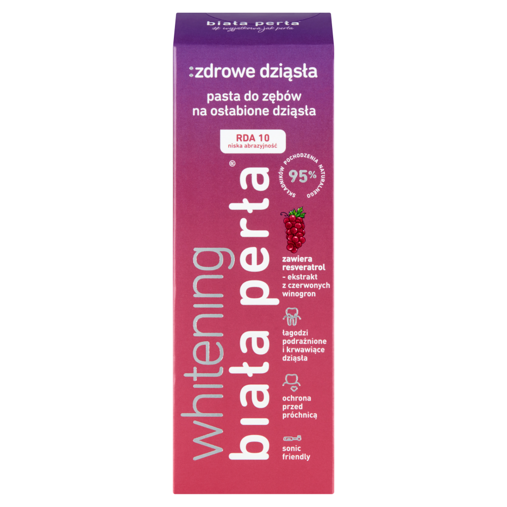 White Pearl Pastă de dinți pentru albire gingii sănătoase 75ml