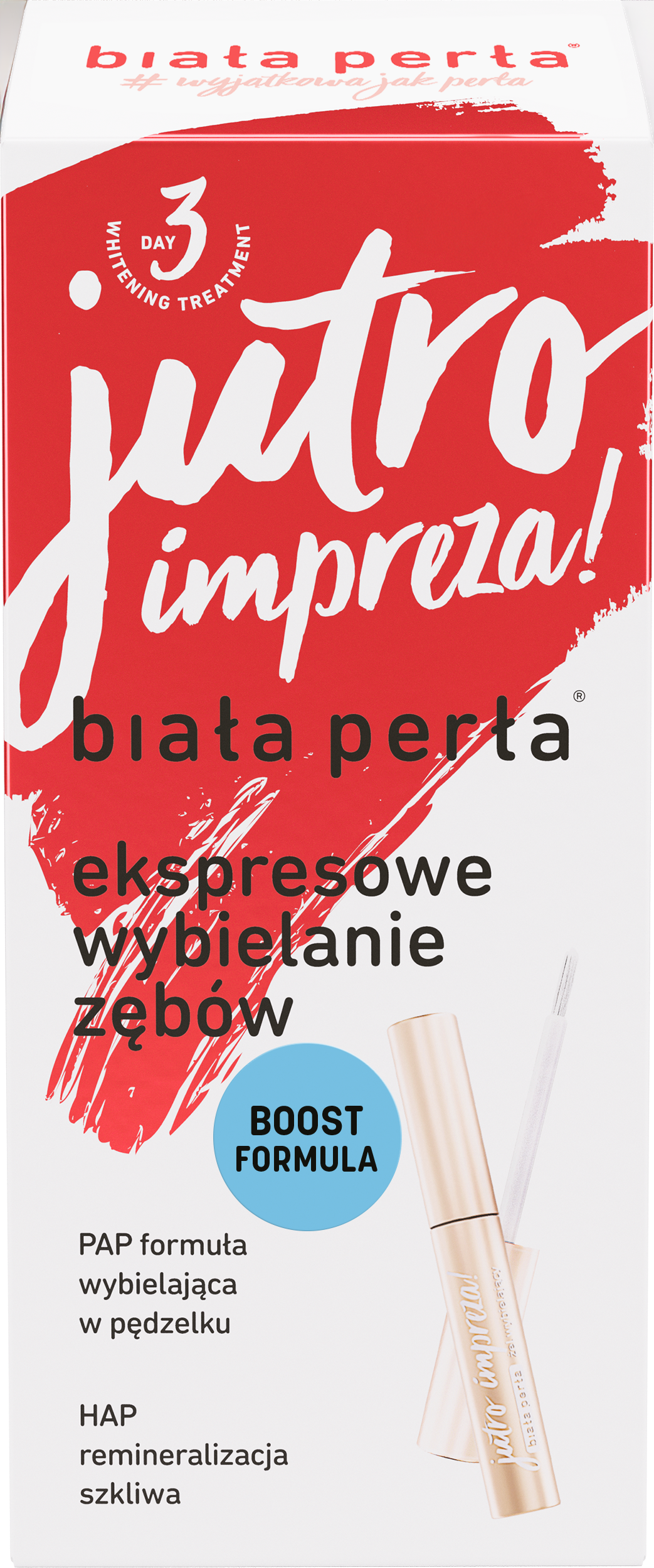 Kit de albire a dinților White Pearl Tomorrow Party