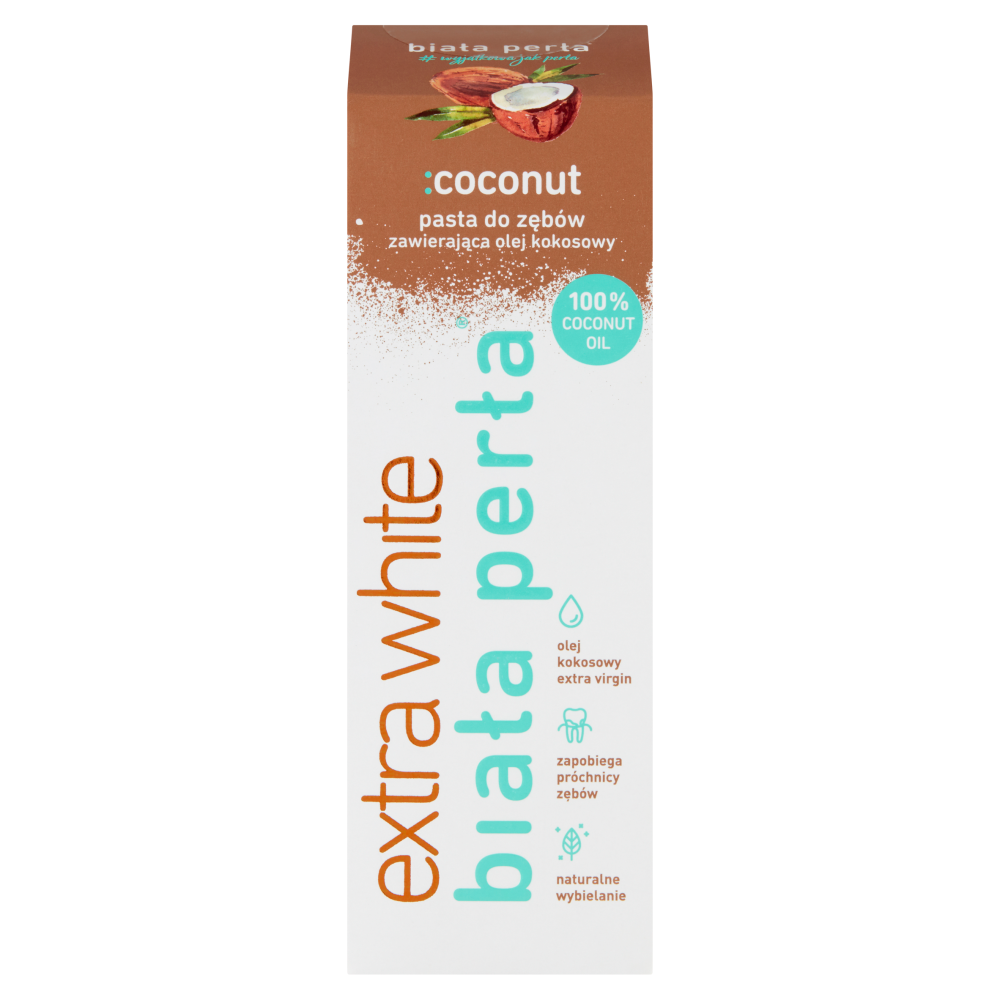 Pastă de dinți White Pearl Extra White nucă de cocos 75ml