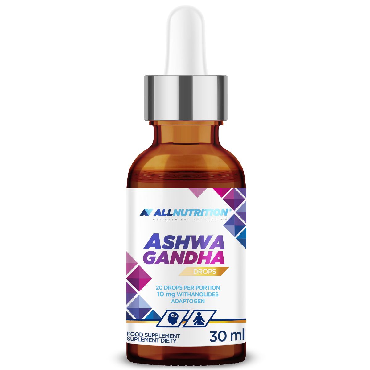 ALLNUTRITION Ashwagandha Supliment alimentar în picături 30ml