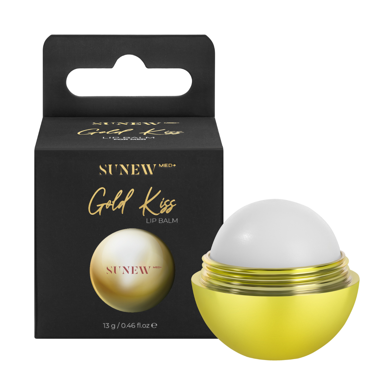 Sunew Med+ Gold Kiss Balsam de buze cu vanilie