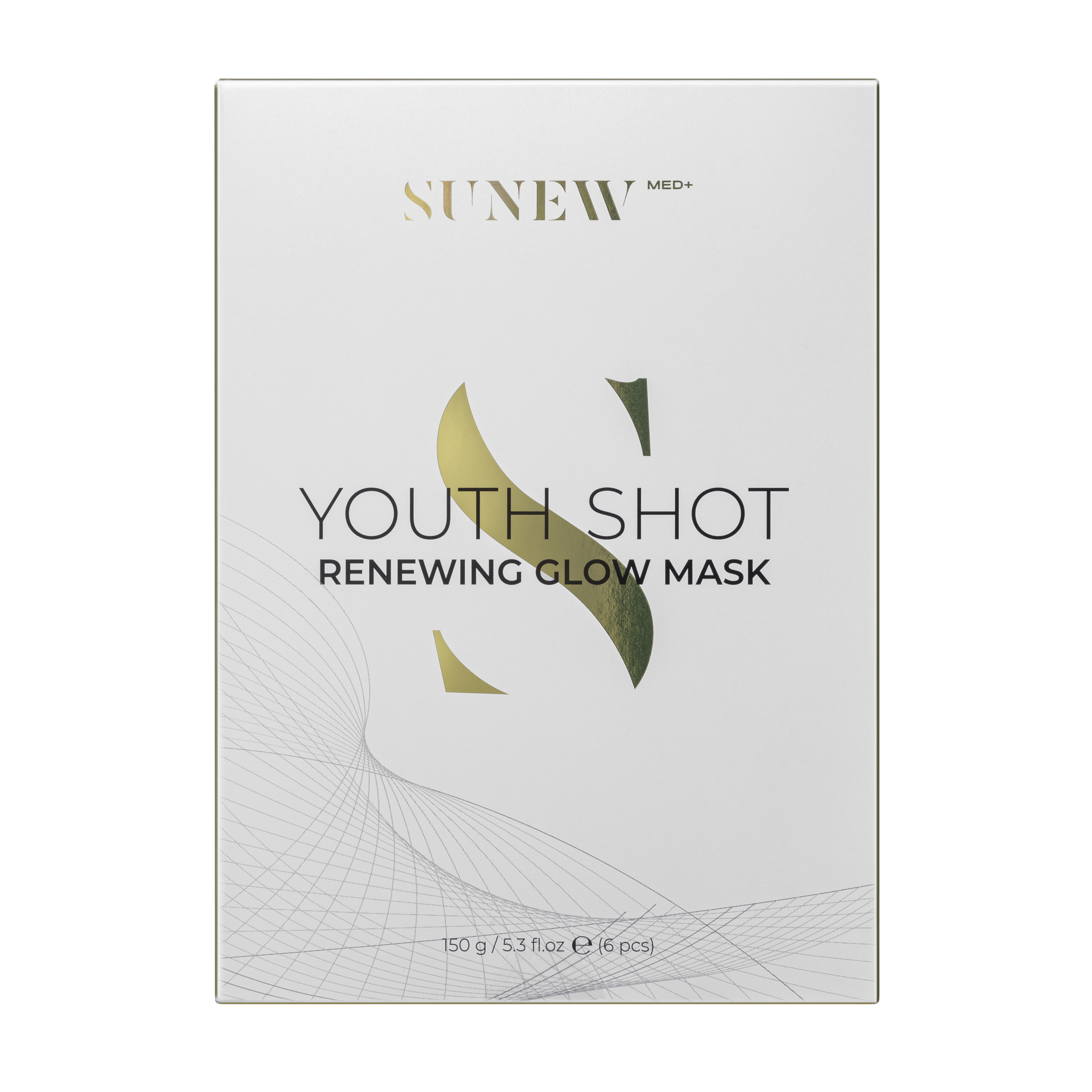 Sunew Med+ Youth Shot Sheet Mask 6 bucăți