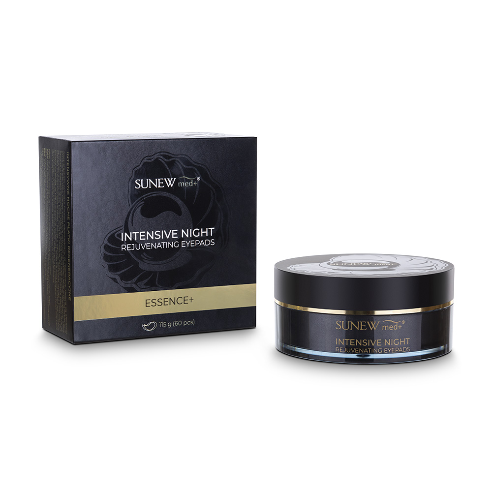 SunewMed+ ESSENCE+ Nocne Regenerujące Płatki pod Oczy 60 szt
