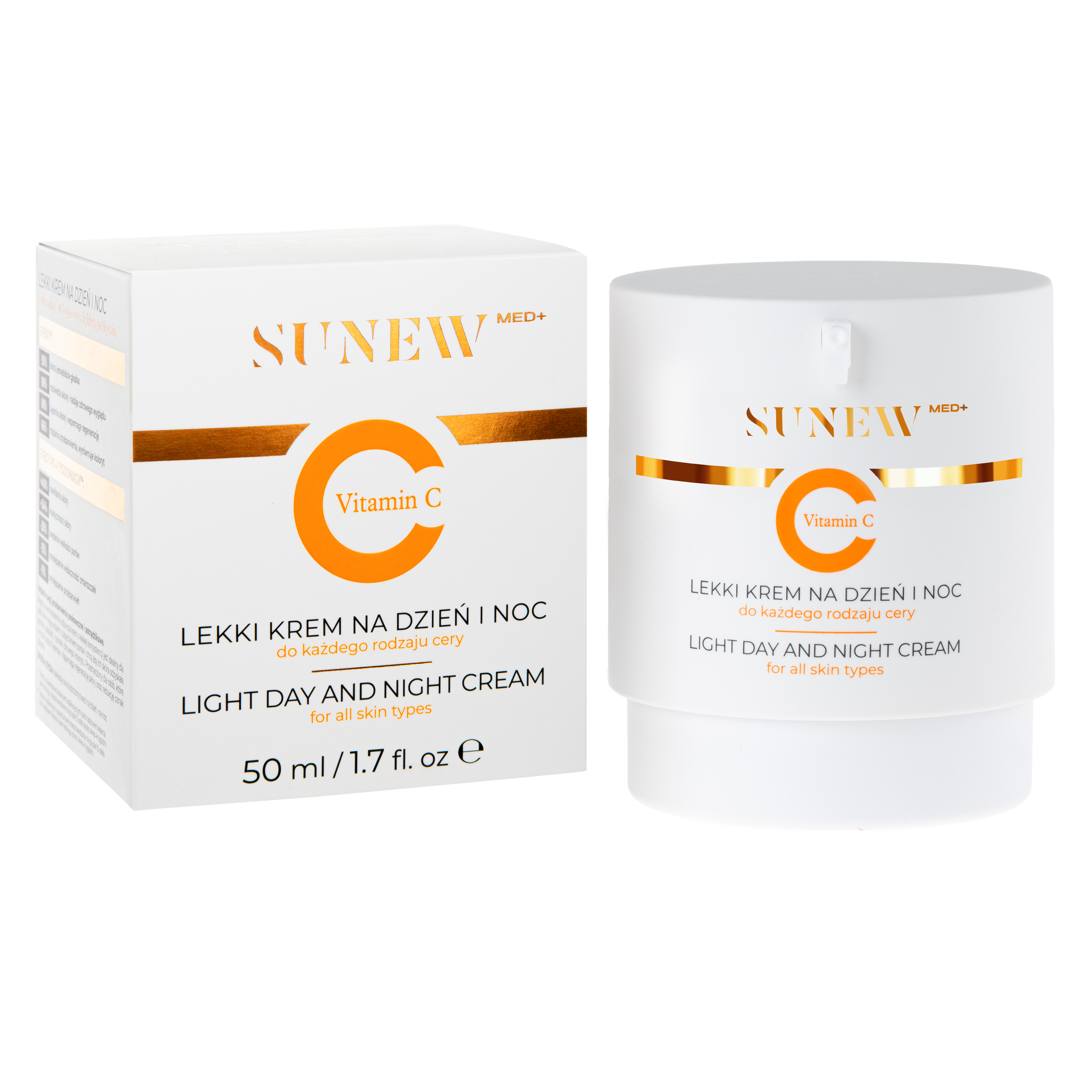 Sunew Med+ Vitamin C Light Day & Night Cream 50ml