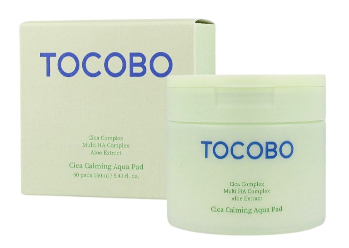 Tampon de față calmant și hidratant Tocobo Cica Complex 160ml