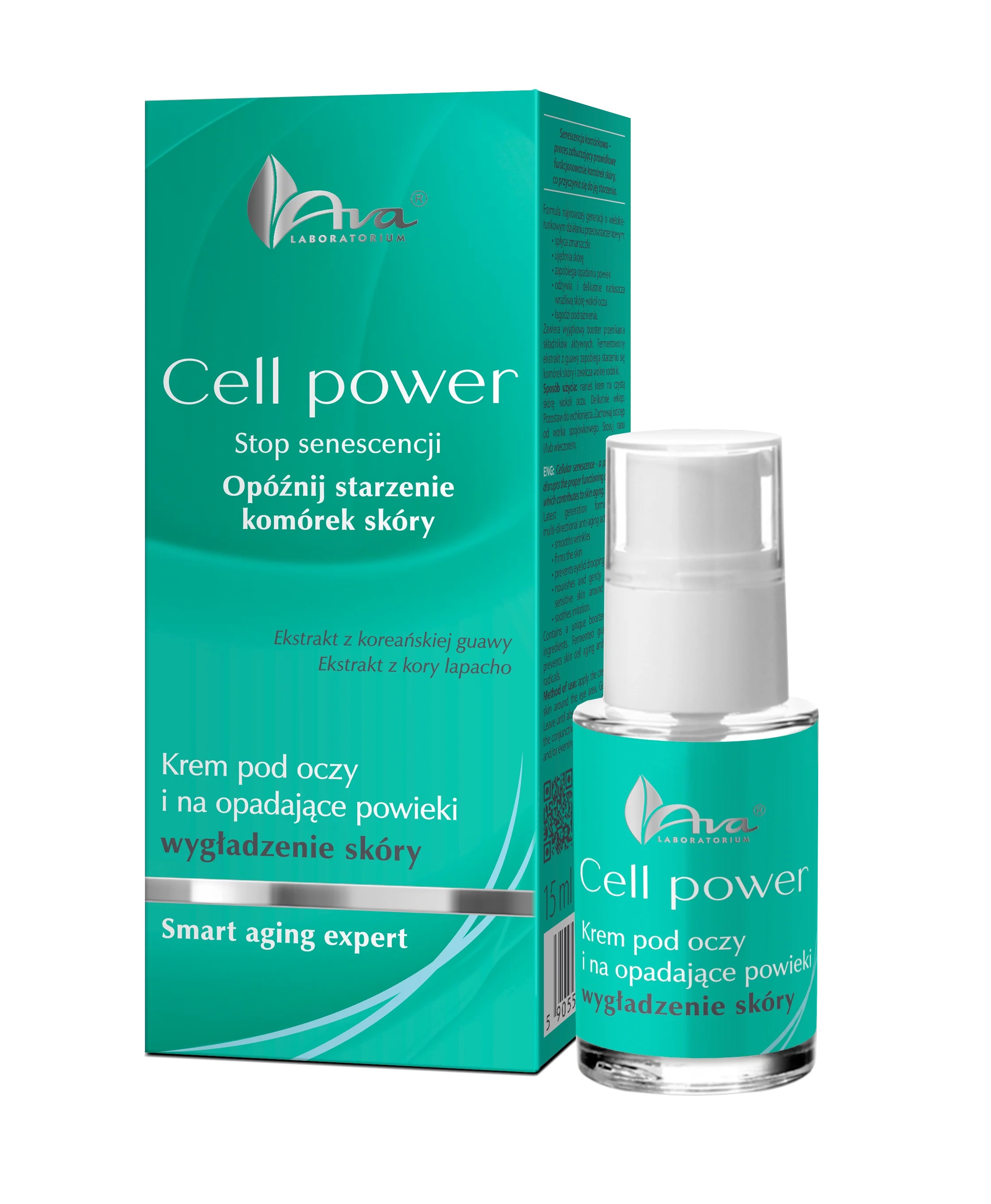 Crema de ochi și pleoape AVA Cell Power 15ml