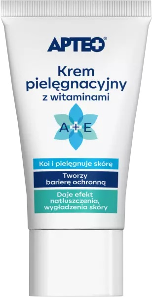 Apteo Cremă de îngrijire a pielii cu vitaminele A + E 50ml