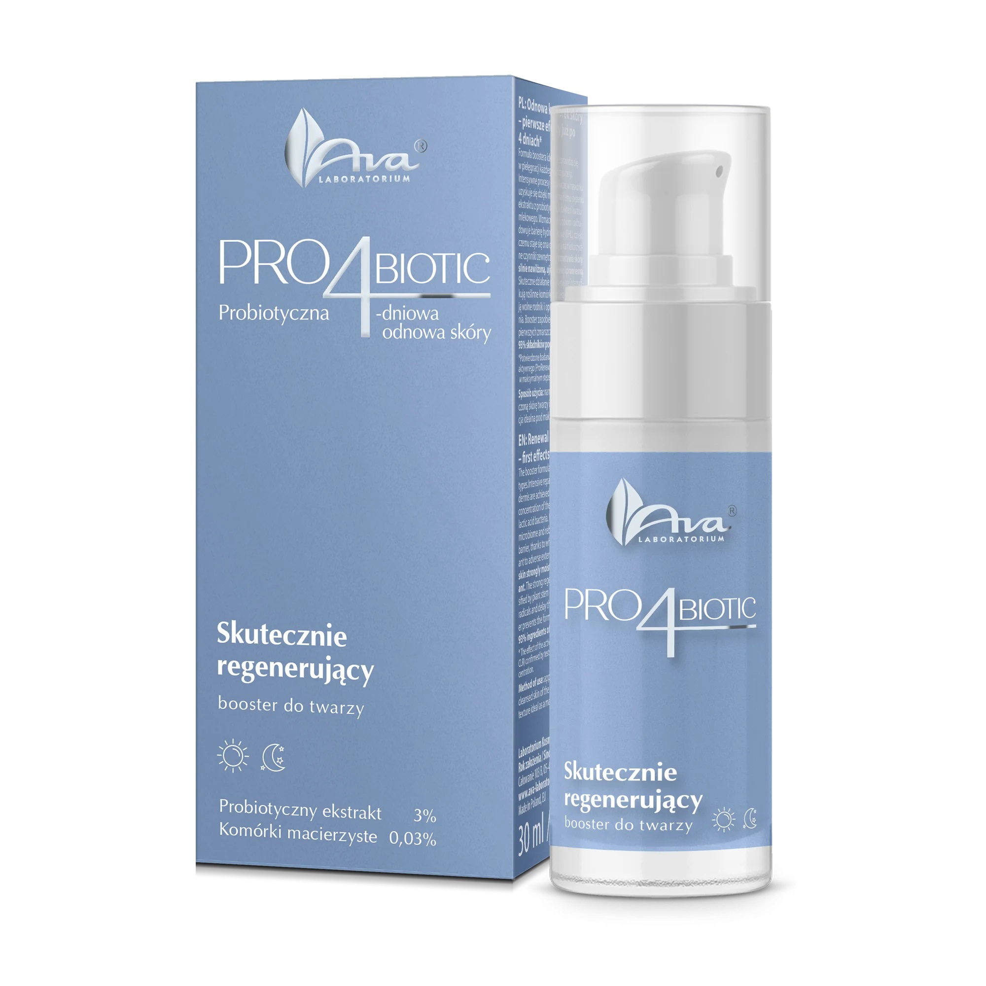 AVA Pro4Biotic Consolidator facial regenerant eficient 30ml